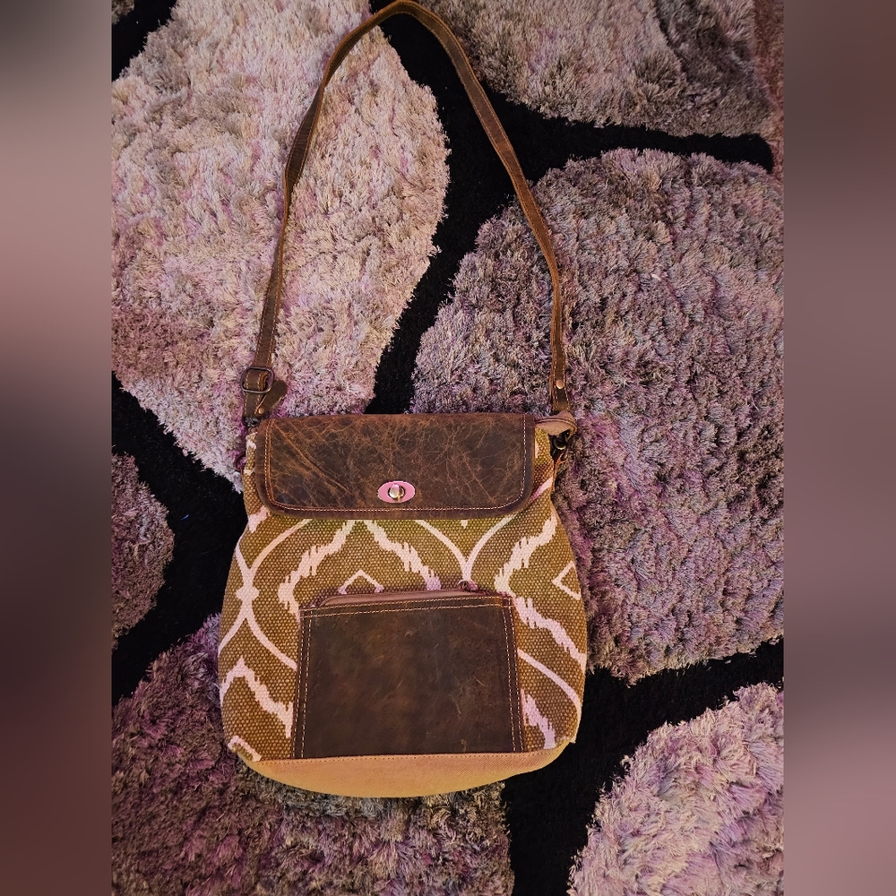 Myra Bags The Brown Fantasy Backpackfrom Myra Bags